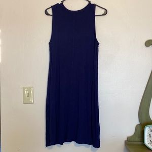 Blue mini maxi dress